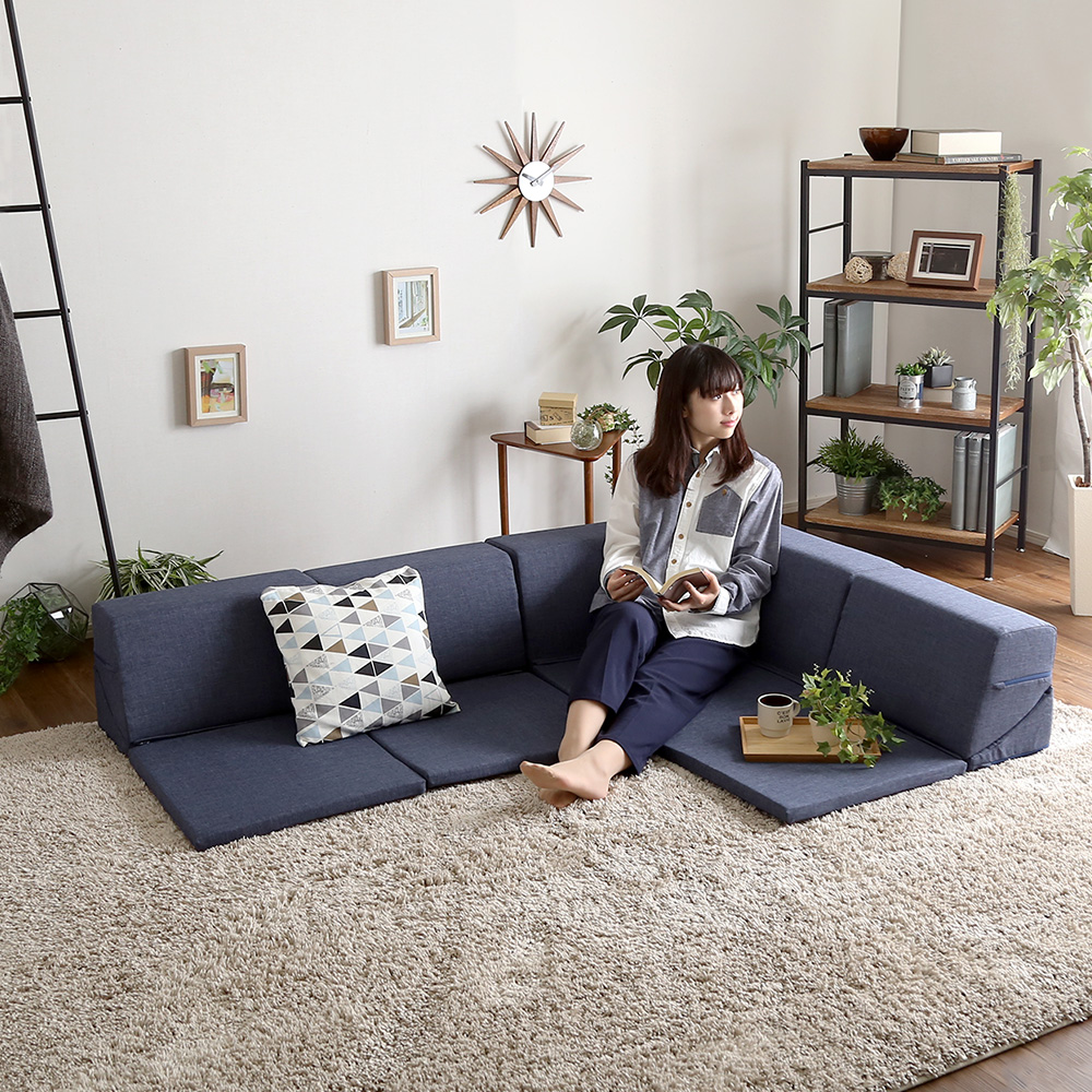 組み合わせ自由 国産 コーナーローソファ フロアタイプ Linum リナム 商品追加画像24