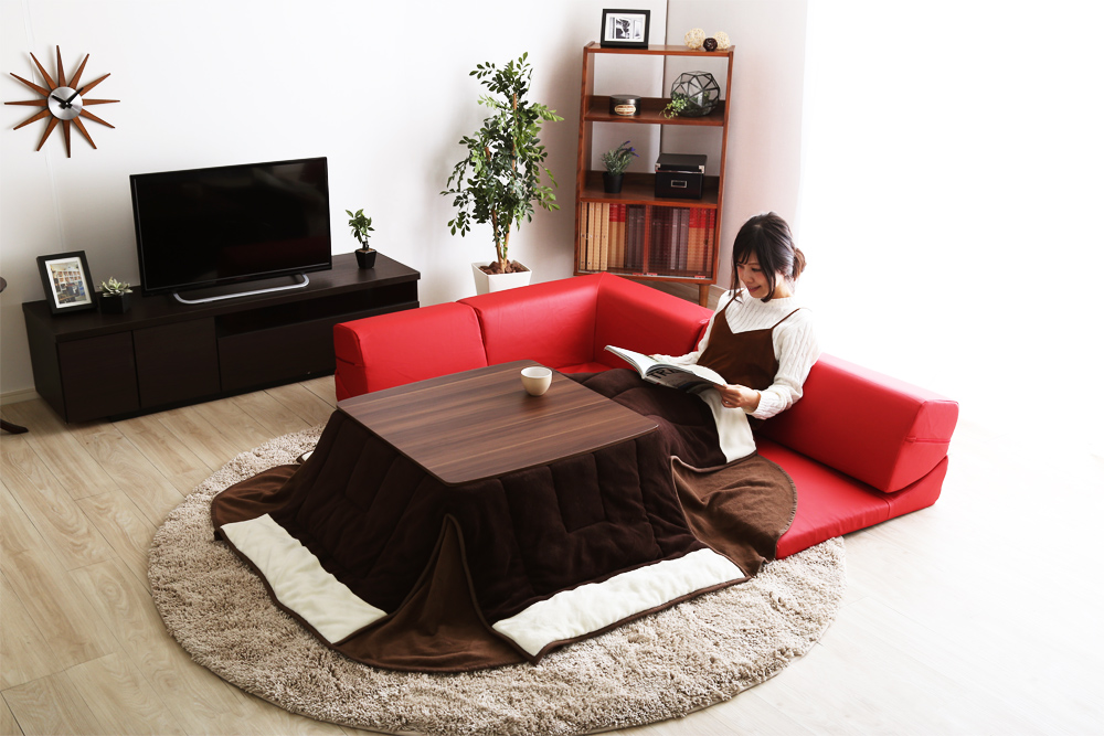 レザー調 フロアソファ ローコーナーソファ 3点セット Lapageria ラパゲリア 商品追加画像7