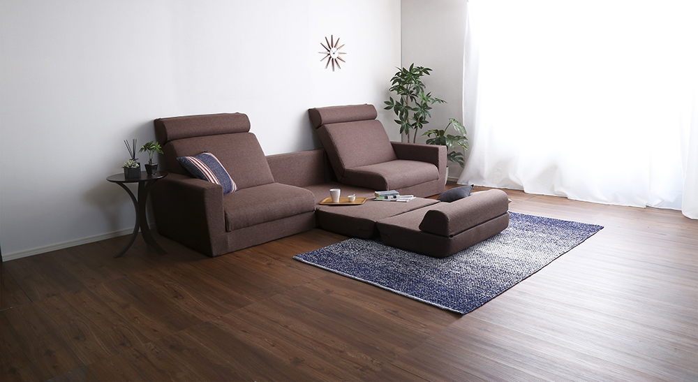 日本製 組み換え自由なソファベッド3P W273 Lawro ラウロ 商品追加画像10