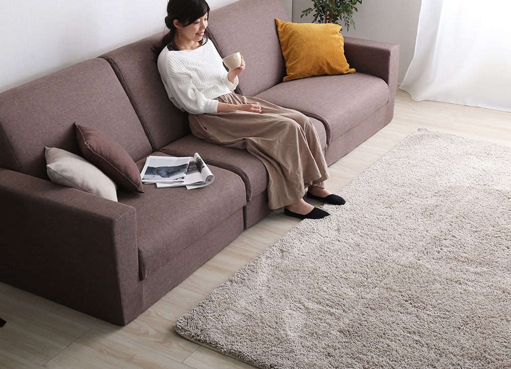 日本製 組み換え自由なソファベッド3P W273 Lawro ラウロ 商品追加画像19