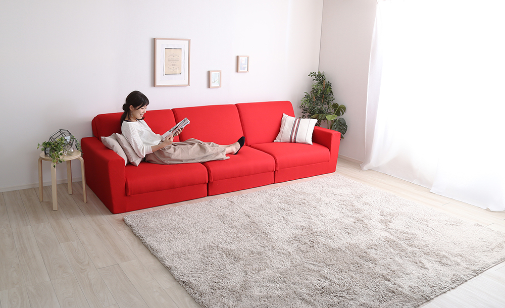 日本製 組み換え自由なソファベッド3P W273 Lawro ラウロ 商品追加画像23