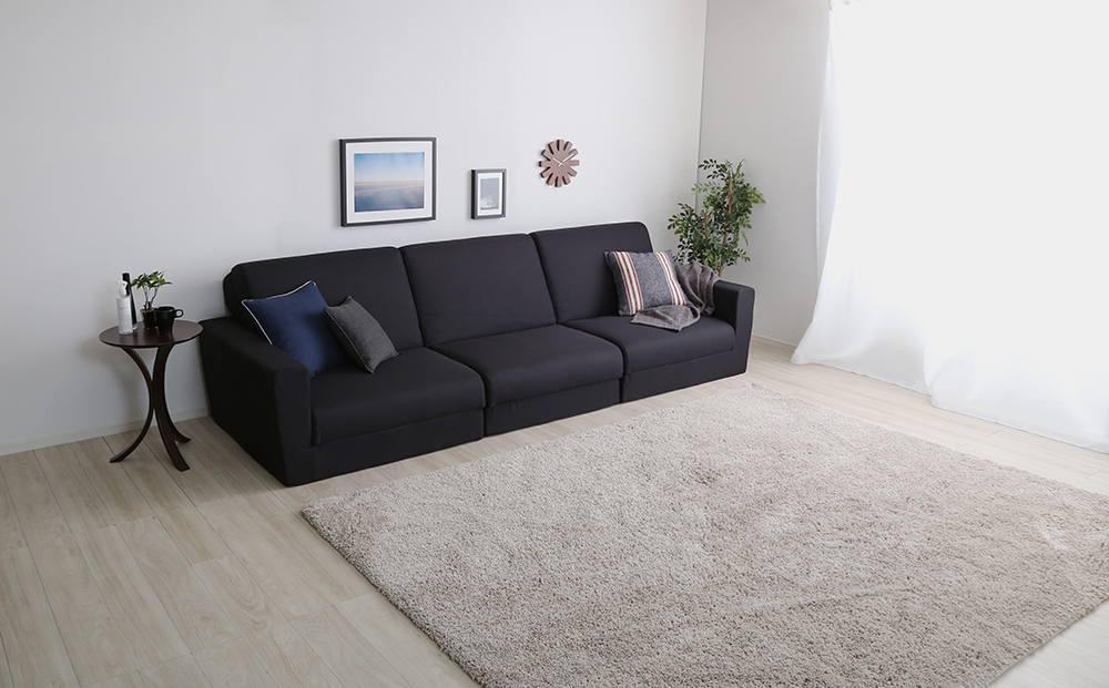 日本製 組み換え自由なソファベッド3P W273 Lawro ラウロ 商品追加画像38