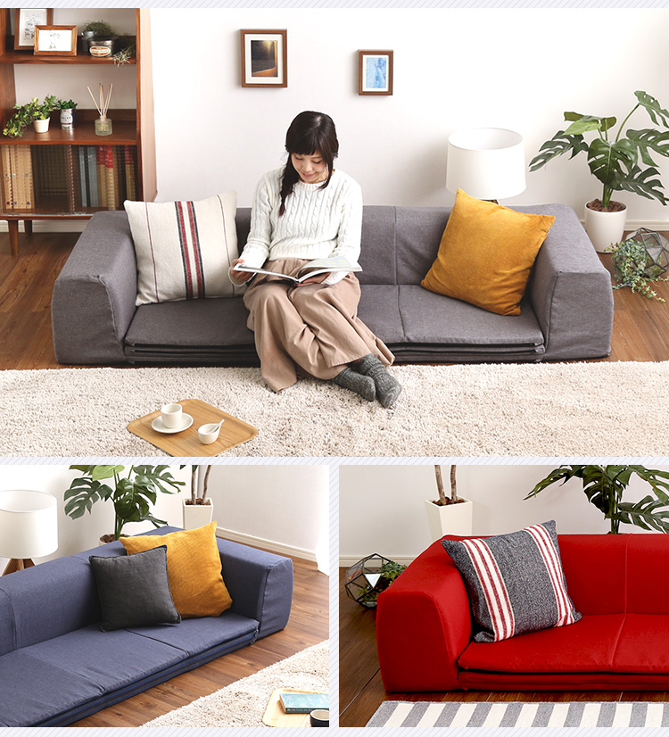 カバーリング フロアマット付きソファ Mサイズ(幅200cm) Plateau プラトー 商品説明画像11