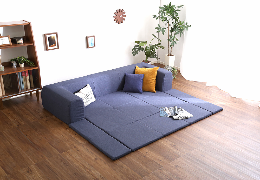 カバーリング フロアマット付きソファ Mサイズ(幅200cm) Plateau プラトー 商品追加画像1