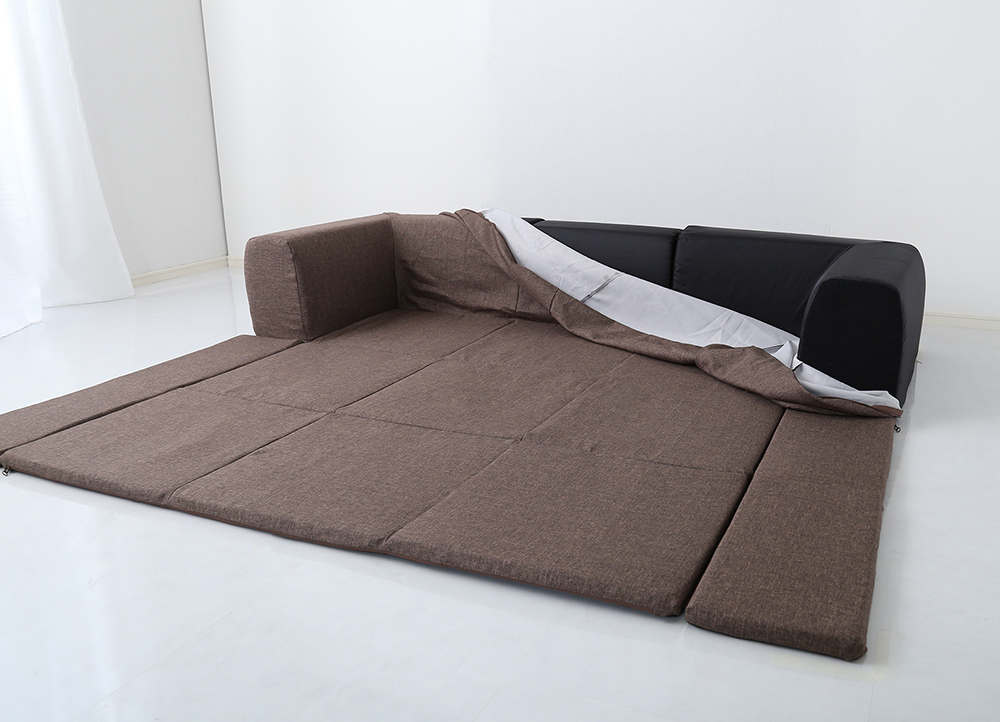 カバーリング フロアマット付きソファ Mサイズ(幅200cm) Plateau プラトー 商品追加画像16