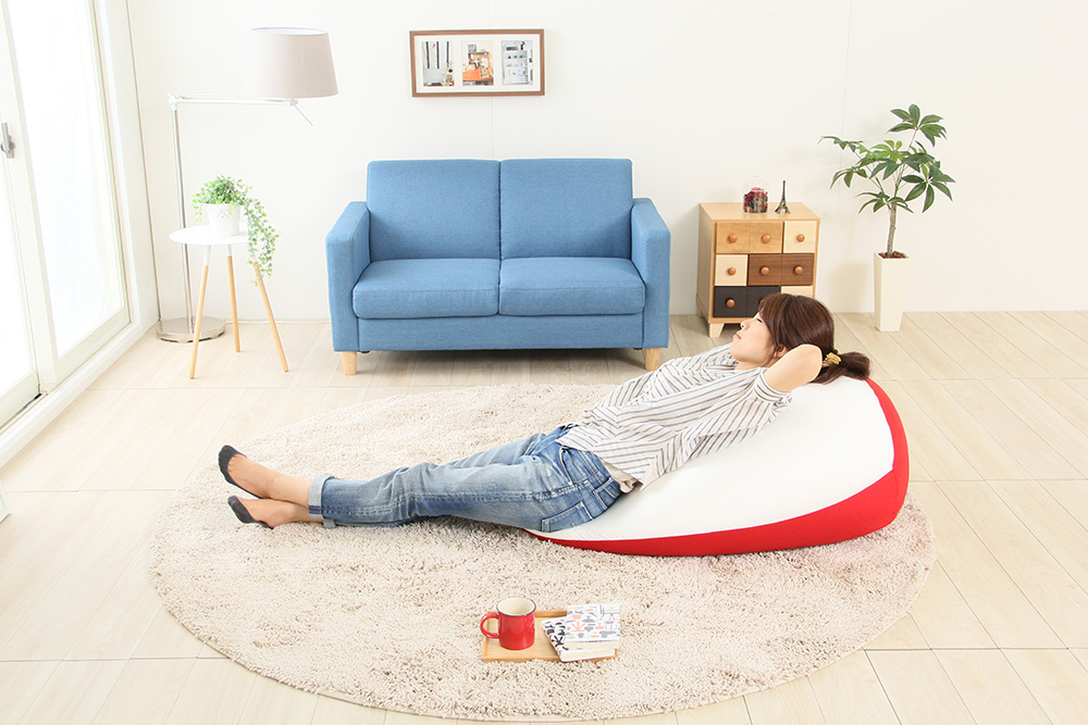 日本製 ジャンボビーズクッション Ovo オーヴォ 商品追加画像4
