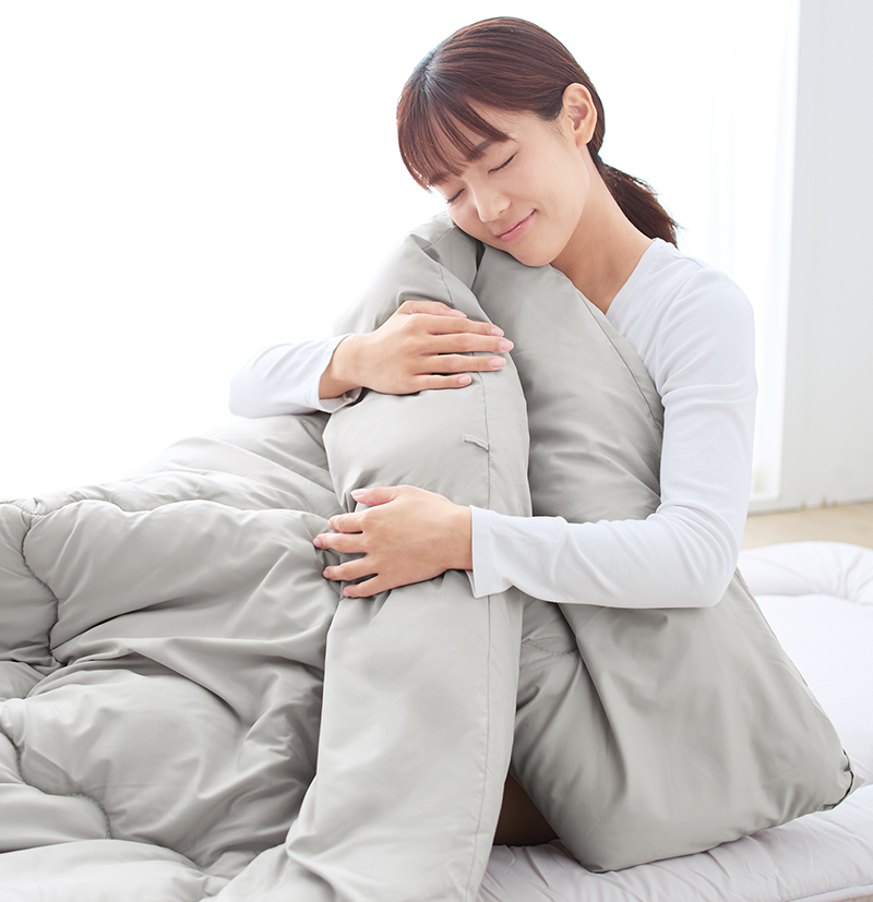 ニュアンスカラー布団4点セット (シングルサイズ) 追加画像4