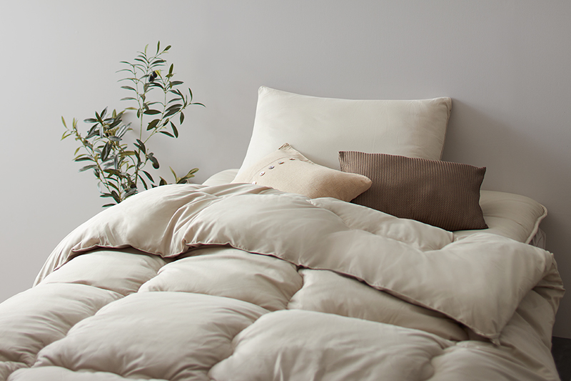 ニュアンスカラー布団4点セット (シングルサイズ) 追加画像10