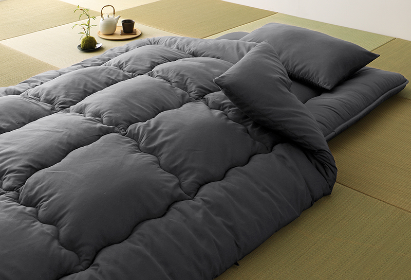 ニュアンスカラー布団4点セット (シングルサイズ) 追加画像11