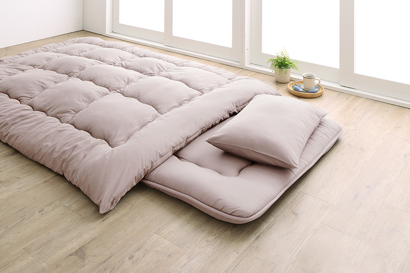 ニュアンスカラー布団4点セット (シングルサイズ) 追加画像13