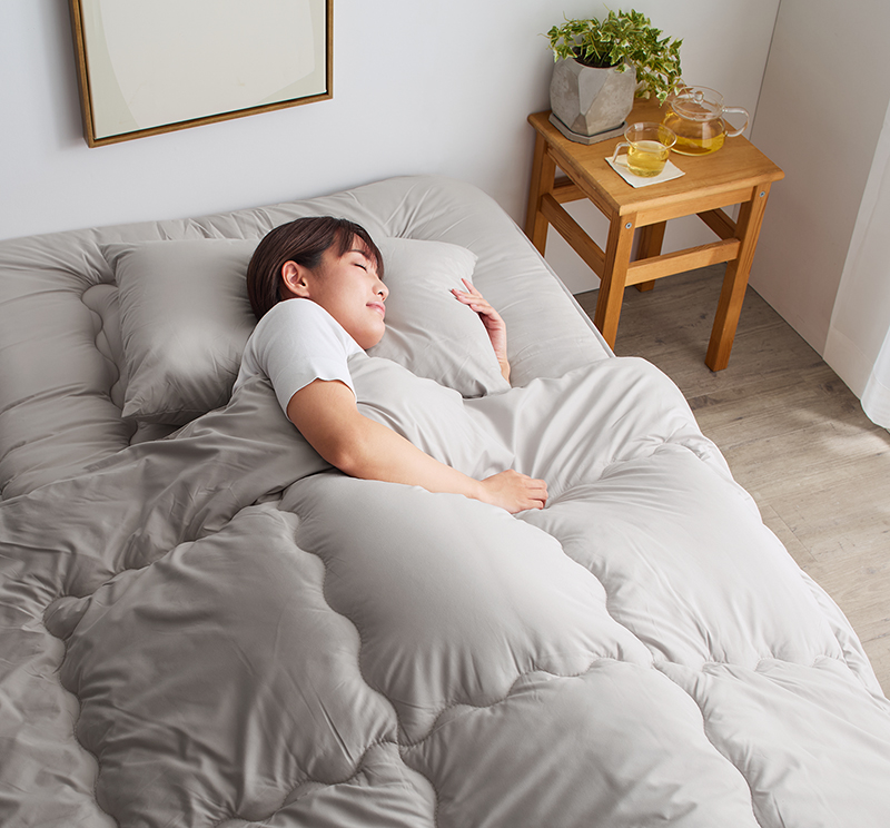 ニュアンスカラー布団4点セット (シングルサイズ) 追加画像17