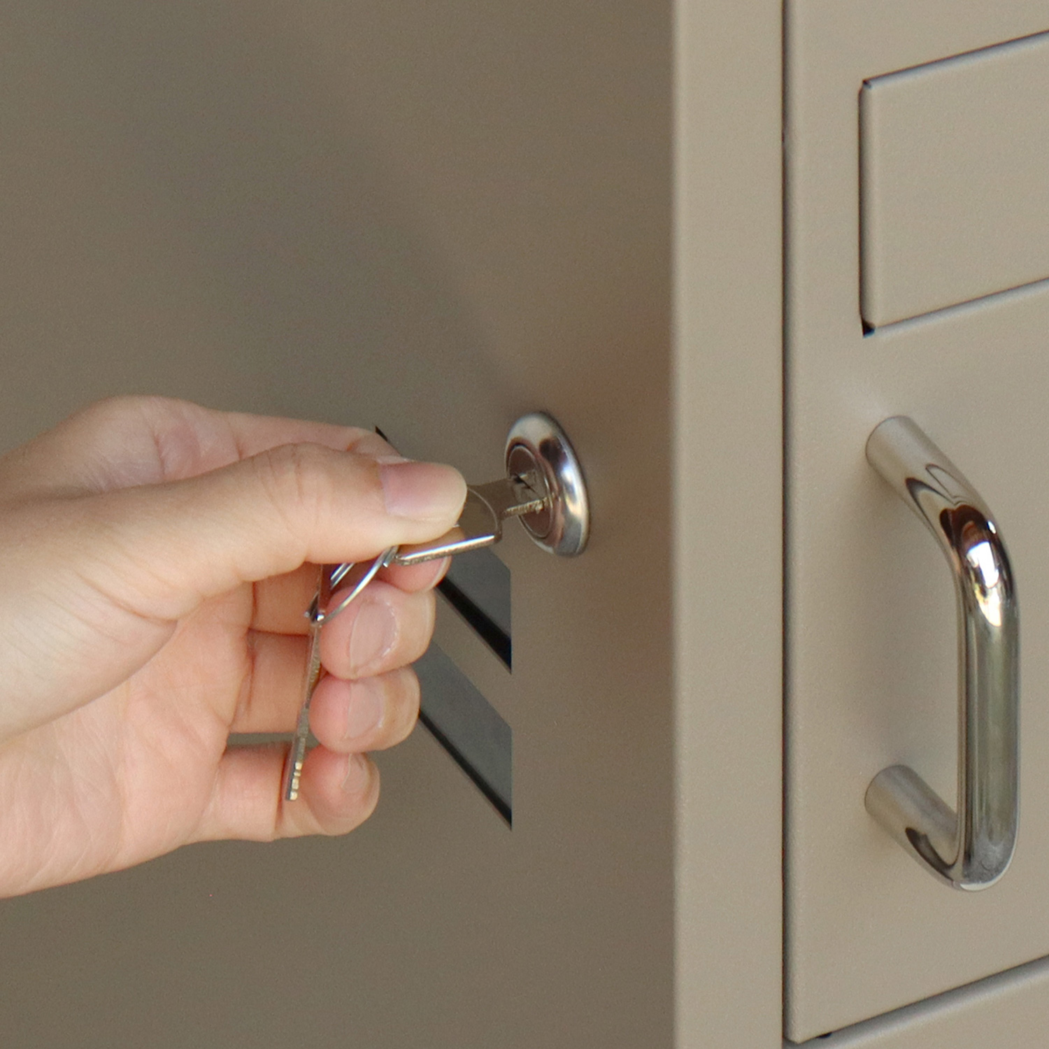 ポスト付きスクエア型宅配ボックス 宅配2段タイプ 追加画像21