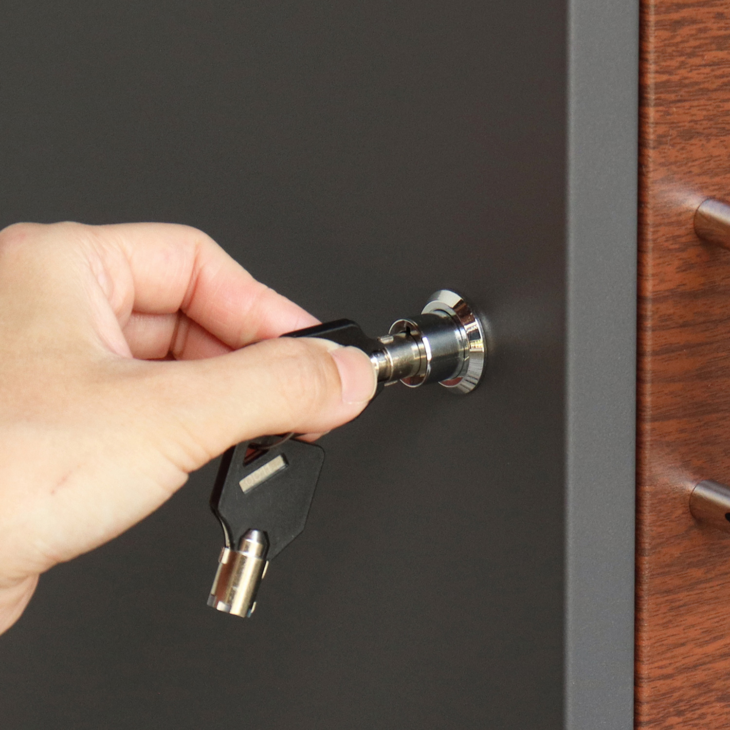 ポスト付きスクエア型宅配ボックス 宅配2段タイプ 追加画像25