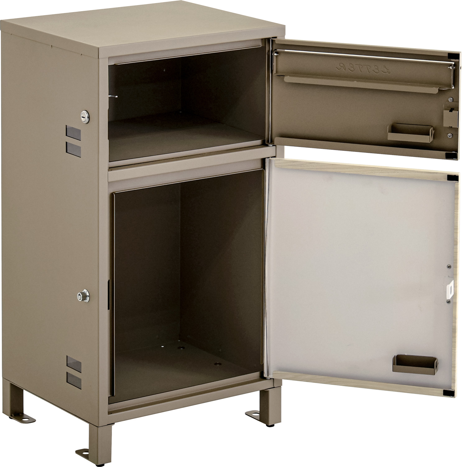 ポスト付きスクエア型宅配ボックス 宅配2段タイプ 追加画像41