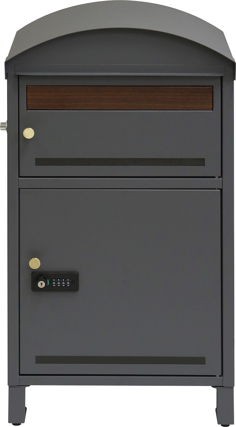 ポスト付き天面ラウンド型宅配ボックス 宅配2段タイプ 追加画像16