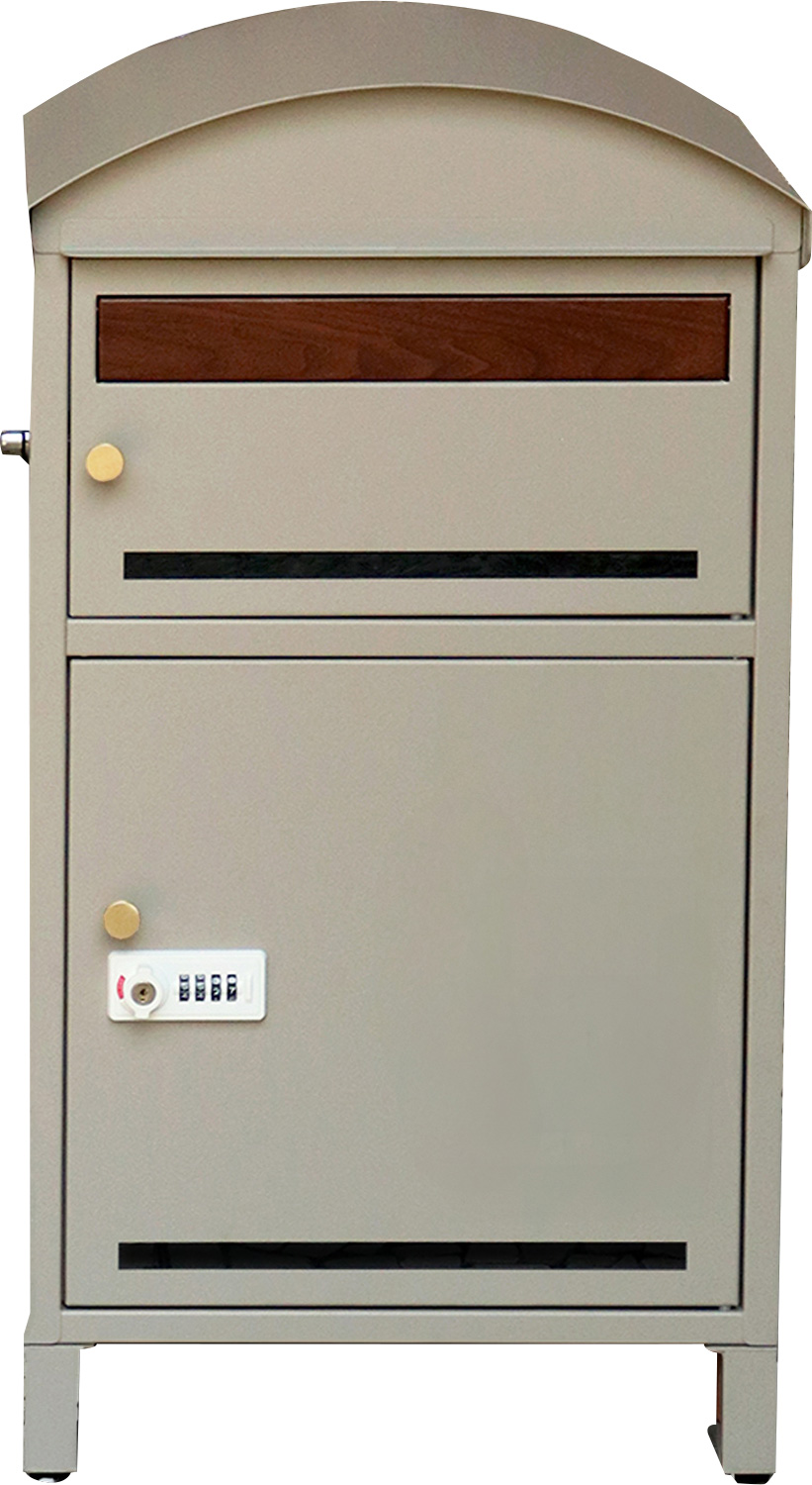 ポスト付き天面ラウンド型宅配ボックス 宅配2段タイプ 追加画像40