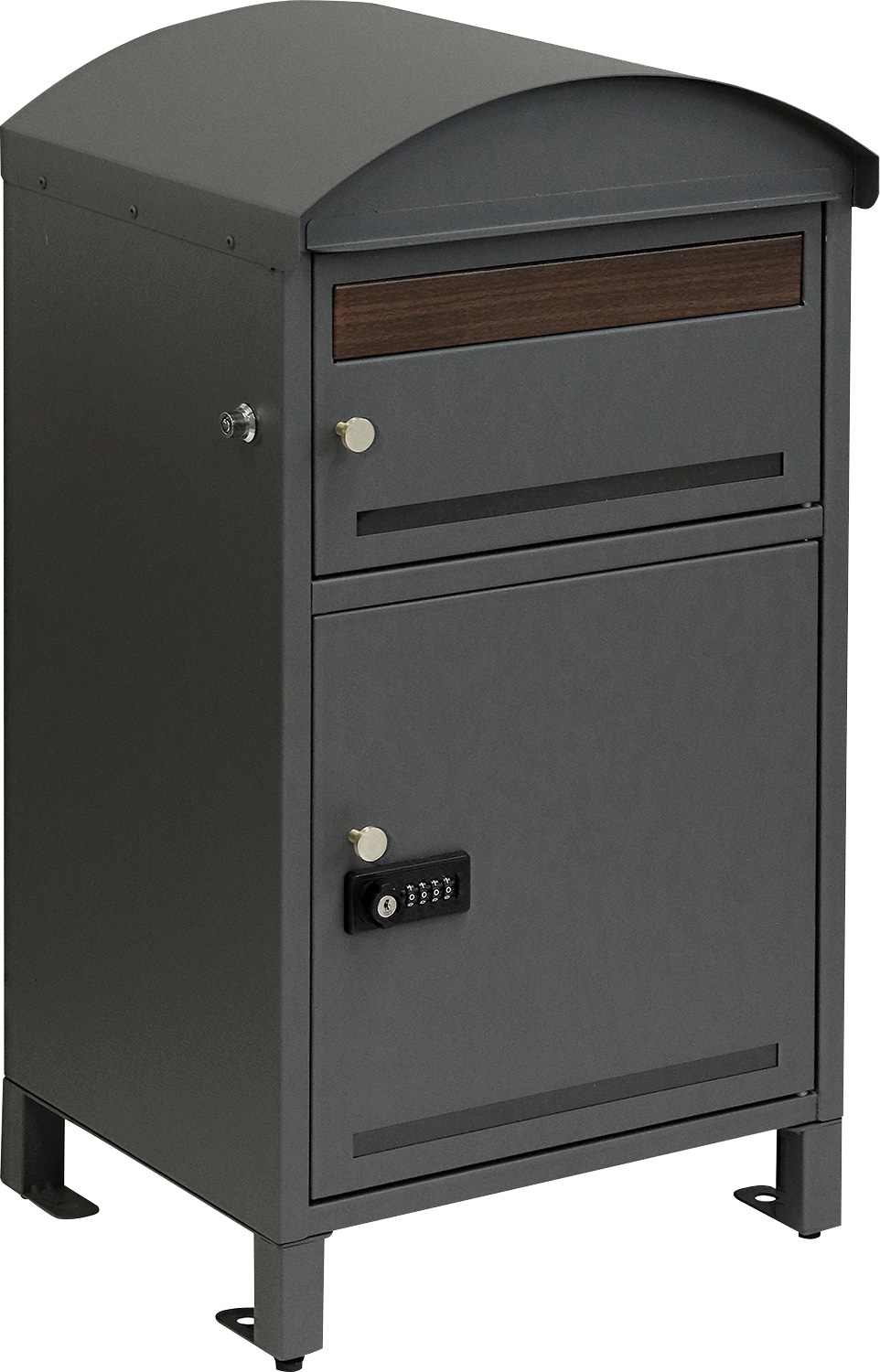 ポスト付き天面ラウンド型宅配ボックス 宅配2段タイプ 追加画像41