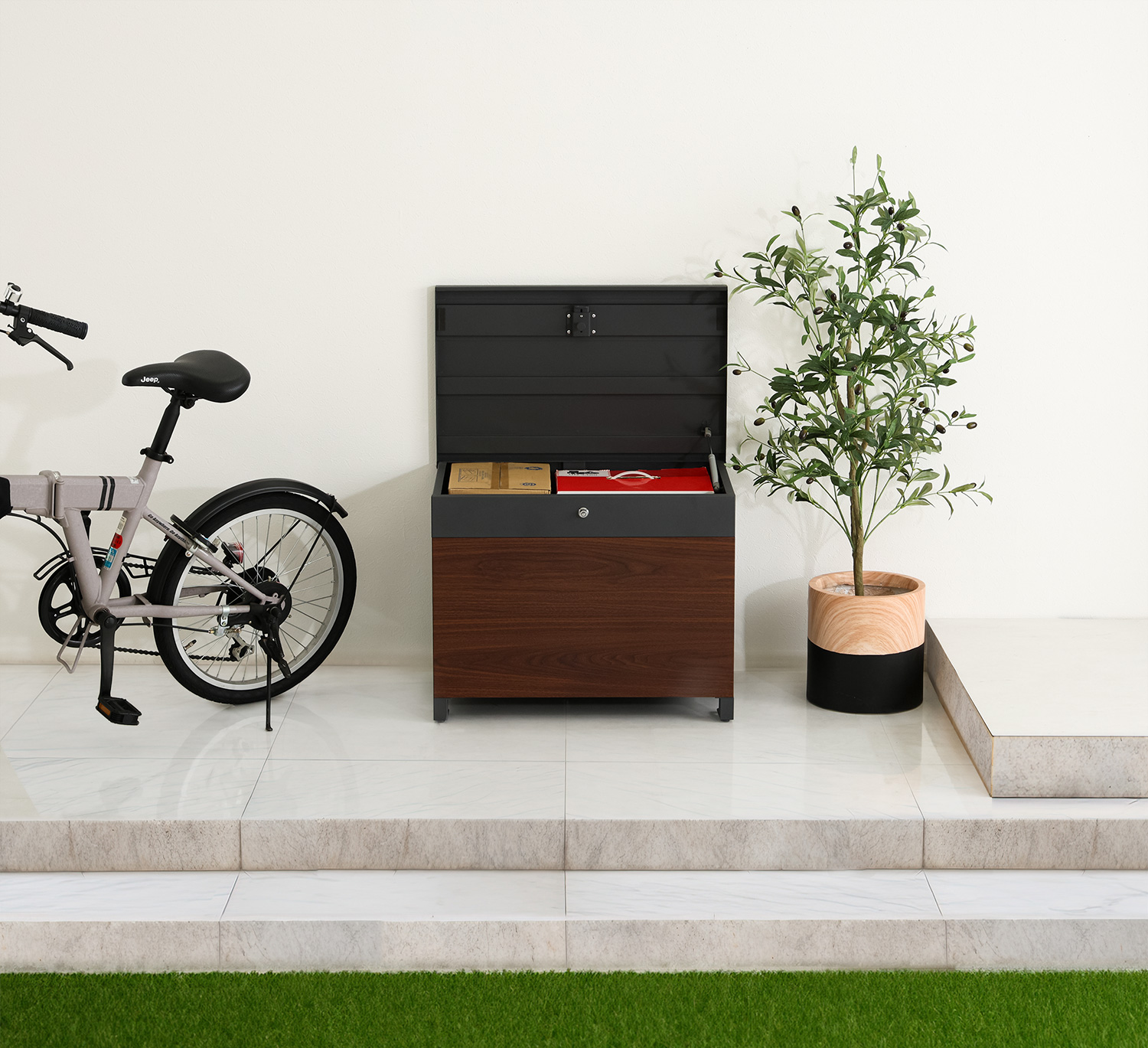 ベンチ・収納としても使える宅配ボックス 追加画像48