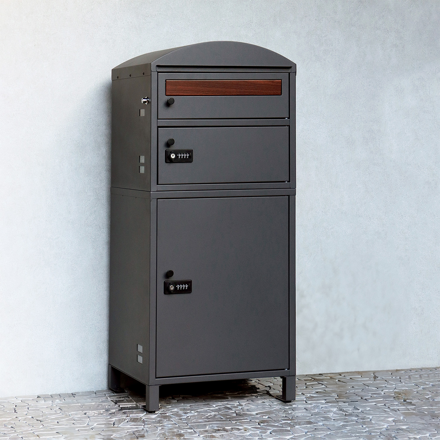 ポスト付き宅配ボックス 宅配3段タイプ 追加画像7