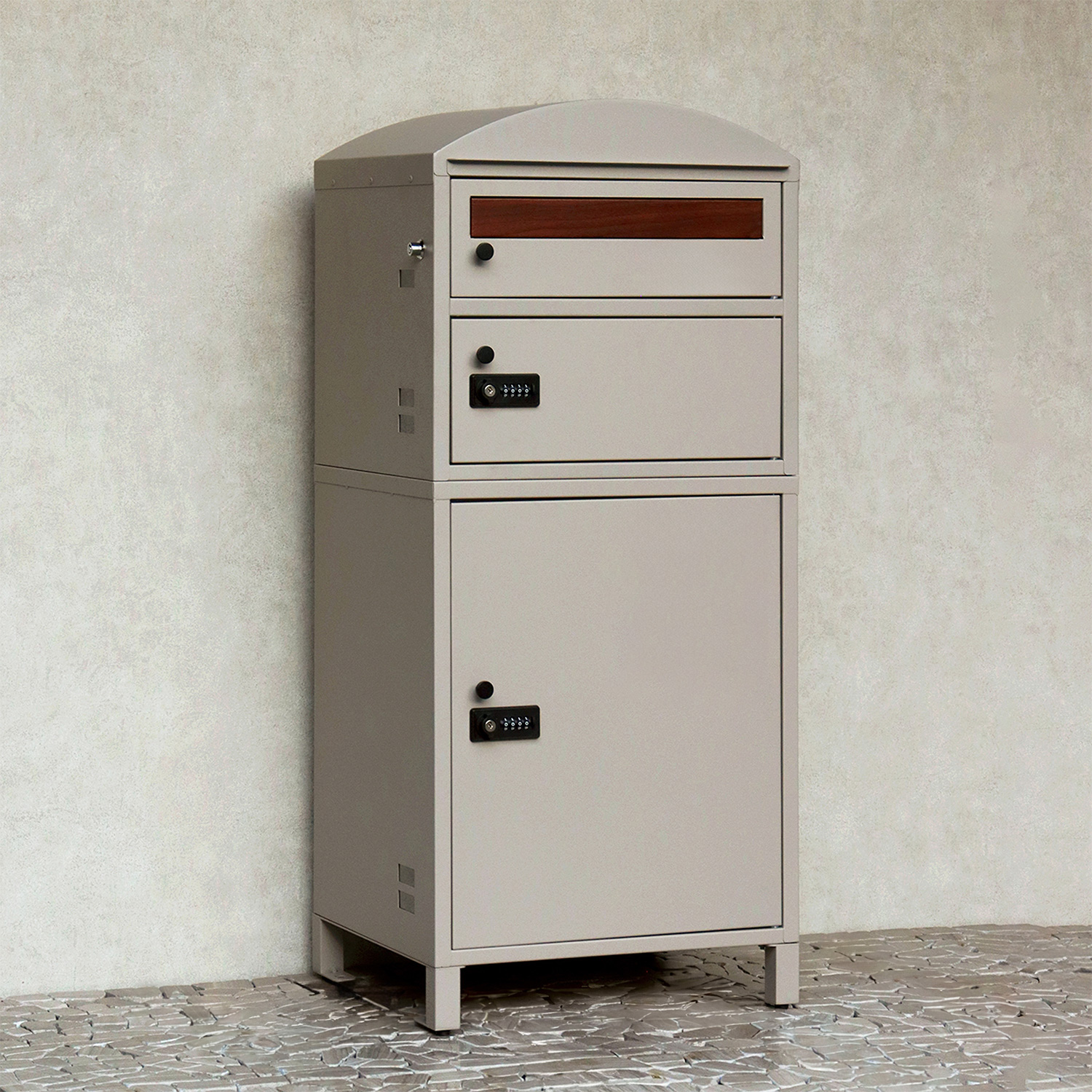 ポスト付き宅配ボックス 宅配3段タイプ 追加画像8