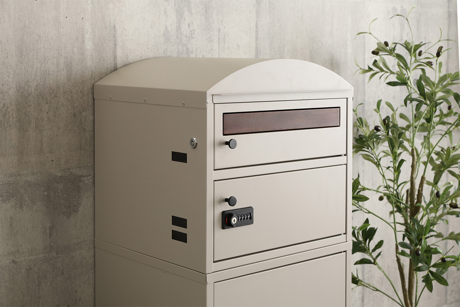 ポスト付き宅配ボックス 宅配3段タイプ 追加画像20