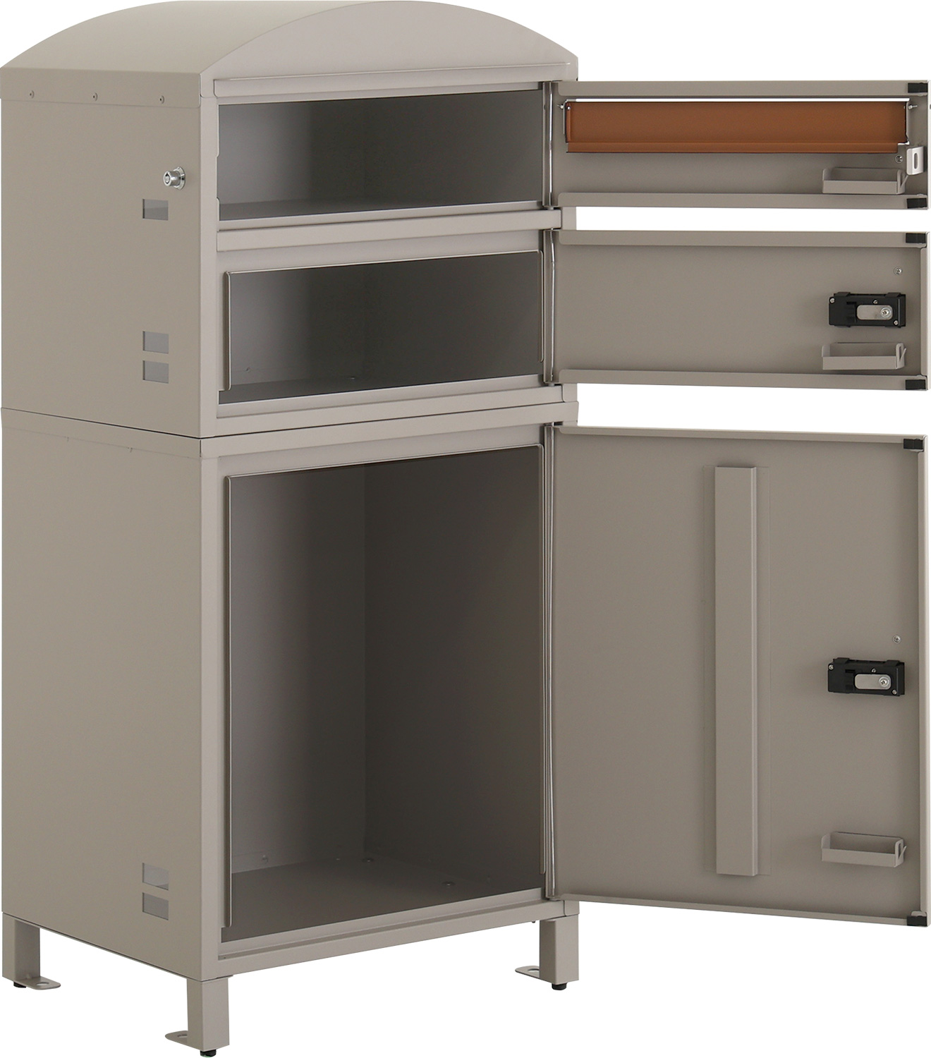 ポスト付き宅配ボックス 宅配3段タイプ 追加画像44