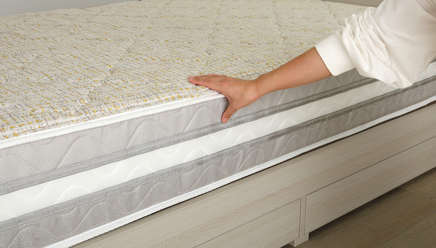 日本製ポケットコイルデザインマットレス mornisha モニーシャ 追加画像16