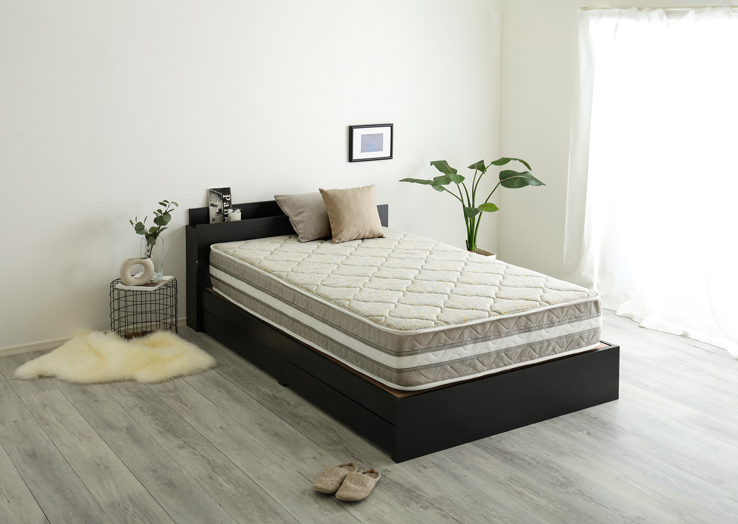 日本製ポケットコイルデザインマットレス mornisha モニーシャ 追加画像35