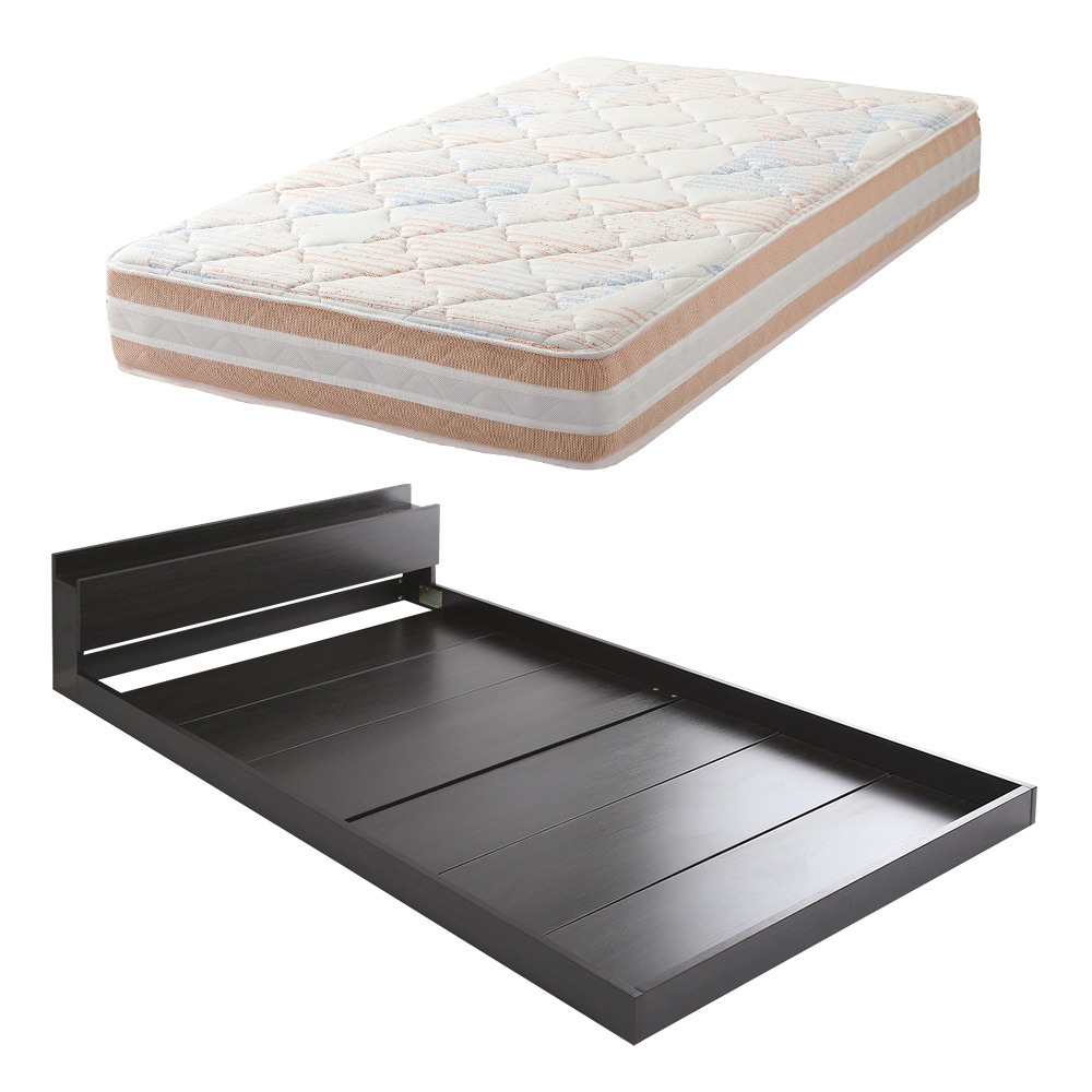 デザインフロアベッド 日本製ポケットコイルデザインマットレスセット バリエーション画像2