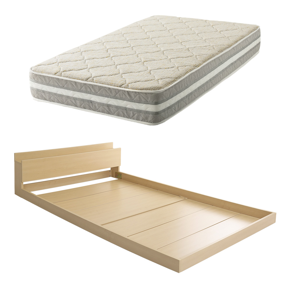 デザインフロアベッド 日本製ポケットコイルデザインマットレスセット バリエーション画像3