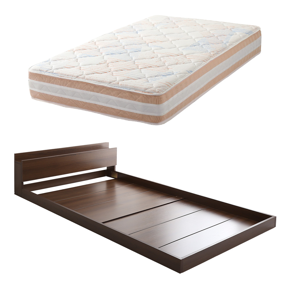 デザインフロアベッド 日本製ポケットコイルデザインマットレスセット バリエーション画像6