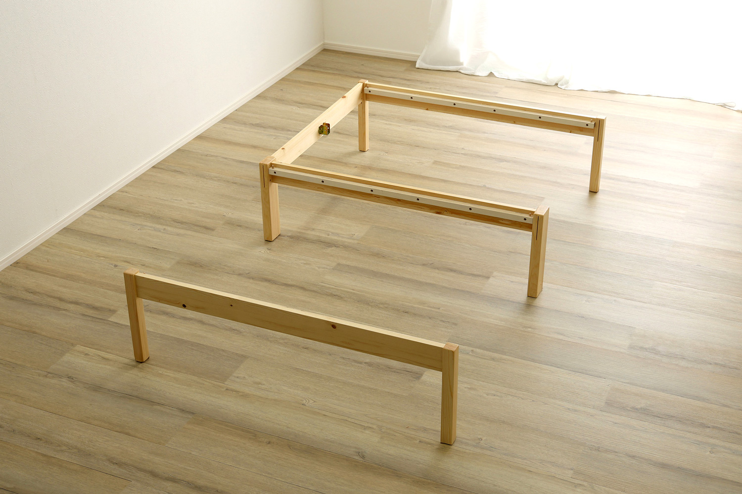 組立簡単ベッド ハイタイプ Trans トランズ 追加画像4