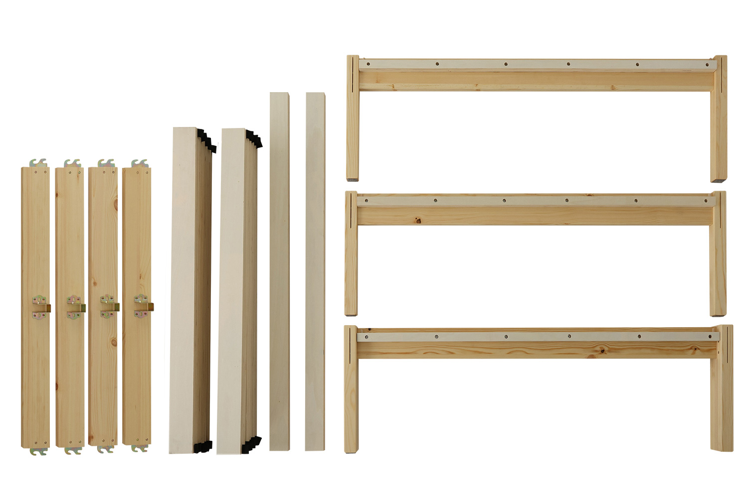 組立簡単ベッド ハイタイプ Trans トランズ 追加画像8