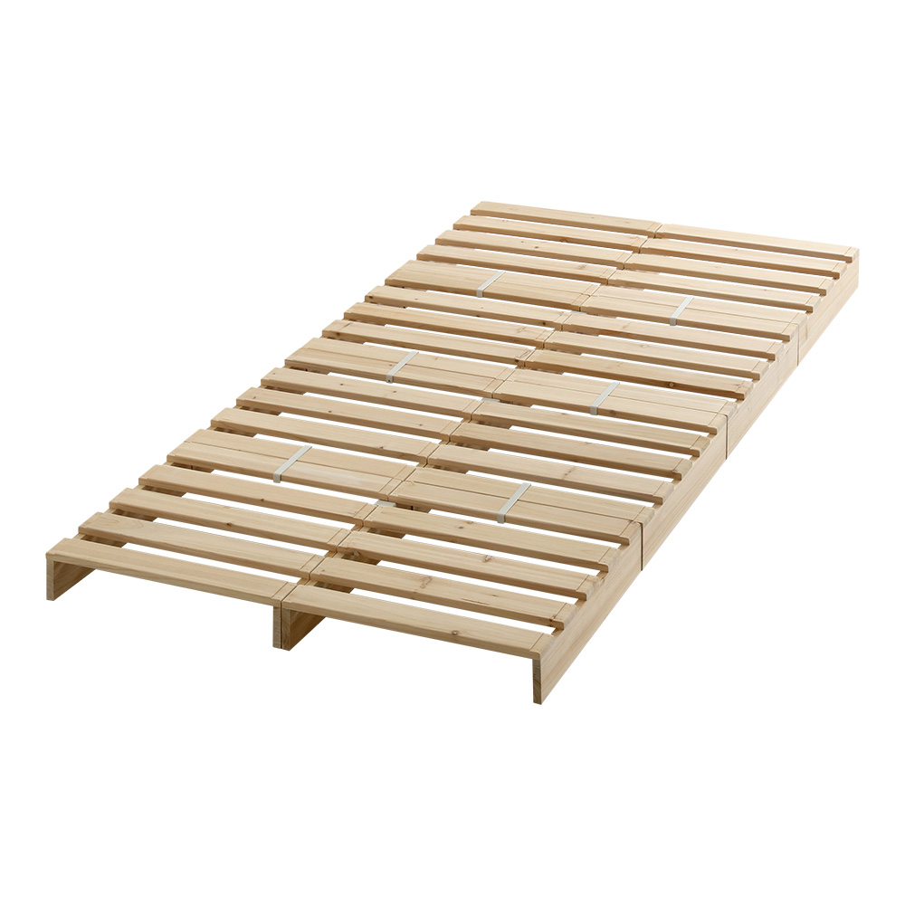 組み合わせ自由 天然木 すのこパレットベッド バリエーション画像4