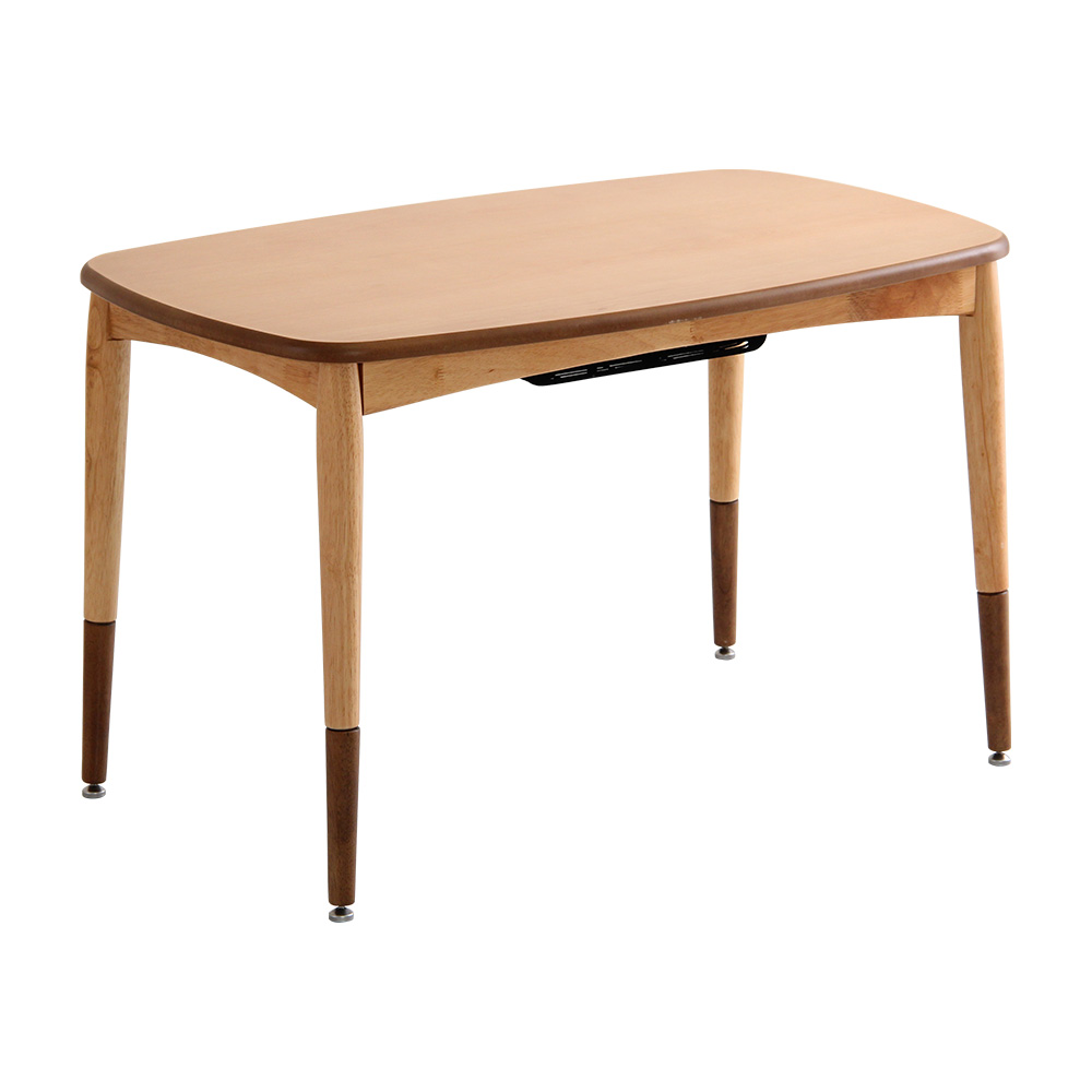 こたつテーブル長方形 おしゃれな継ぎ足タイプ Colle コル バリエーション画像1