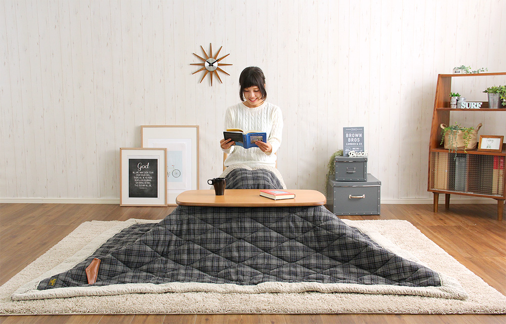 こたつテーブル長方形 おしゃれな継ぎ足タイプ Colle コル 追加画像6