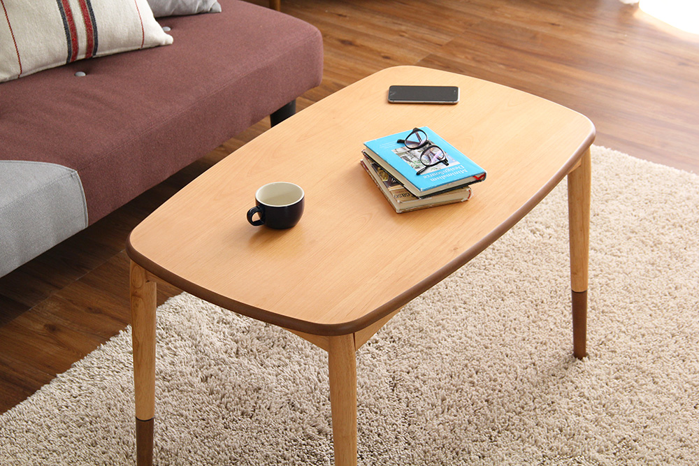 こたつテーブル長方形 おしゃれな継ぎ足タイプ Colle コル 追加画像10