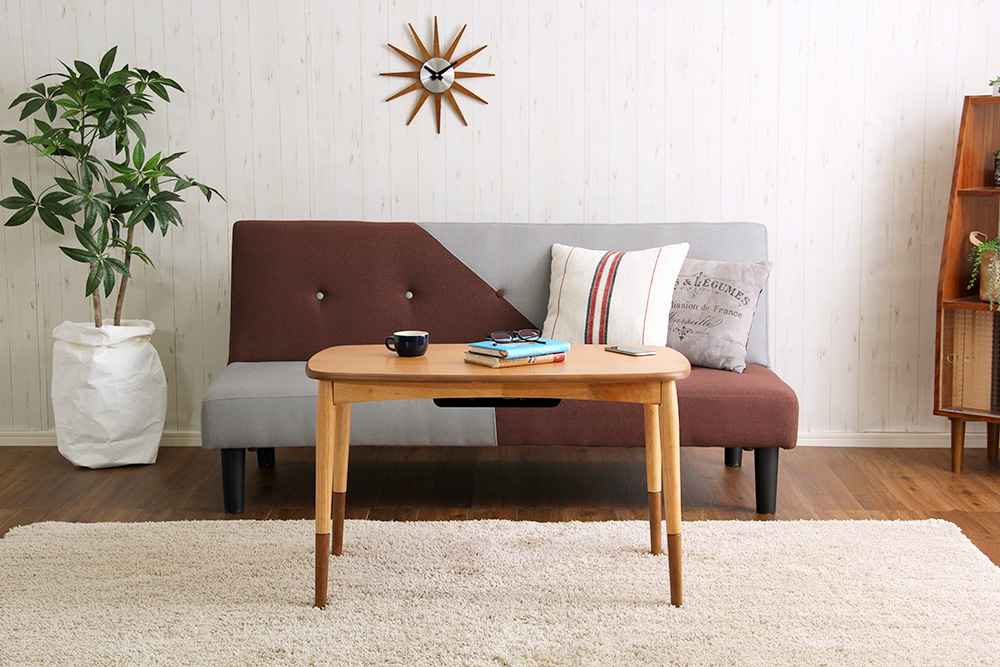 こたつテーブル長方形 おしゃれな継ぎ足タイプ Colle コル 追加画像13