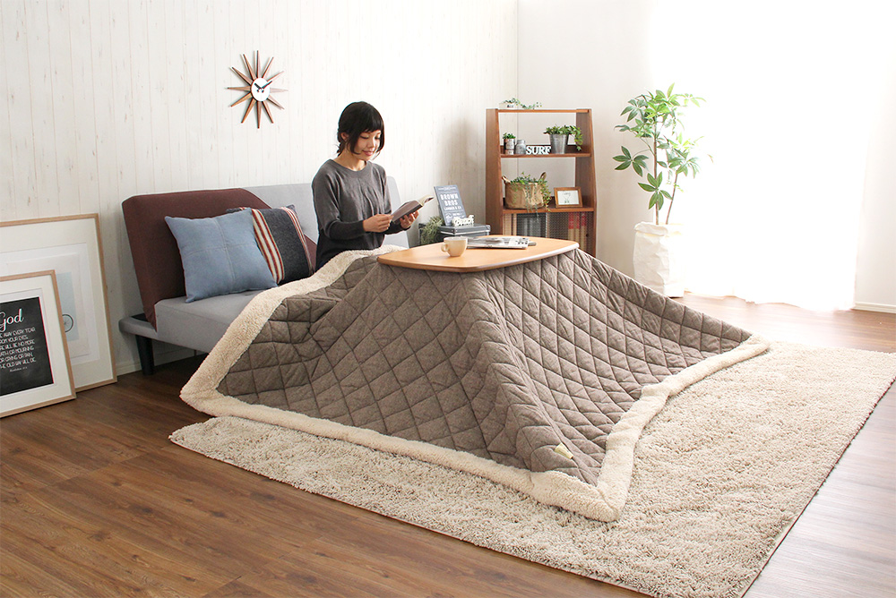 こたつテーブル長方形 おしゃれな継ぎ足タイプ Colle コル 追加画像15