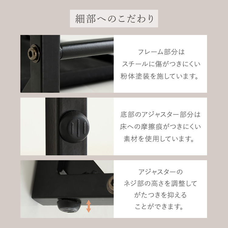 自在に使える 木目調サイドテーブル 追加画像11