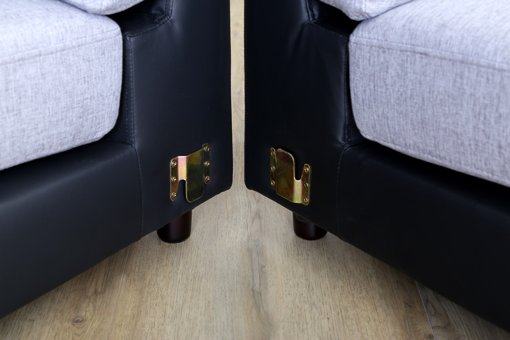 6人掛けコーナーソファ ファブリック×PVCレザータイプ SPACIO 追加画像31