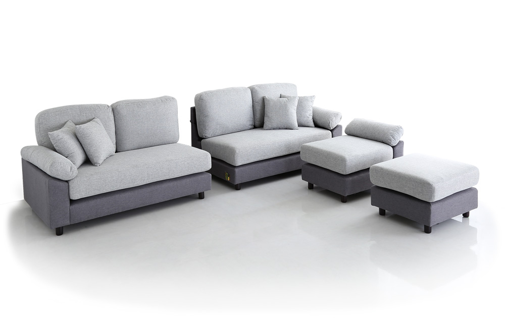 6人掛けコーナーソファ ファブリックタイプ SPACIO 追加画像3