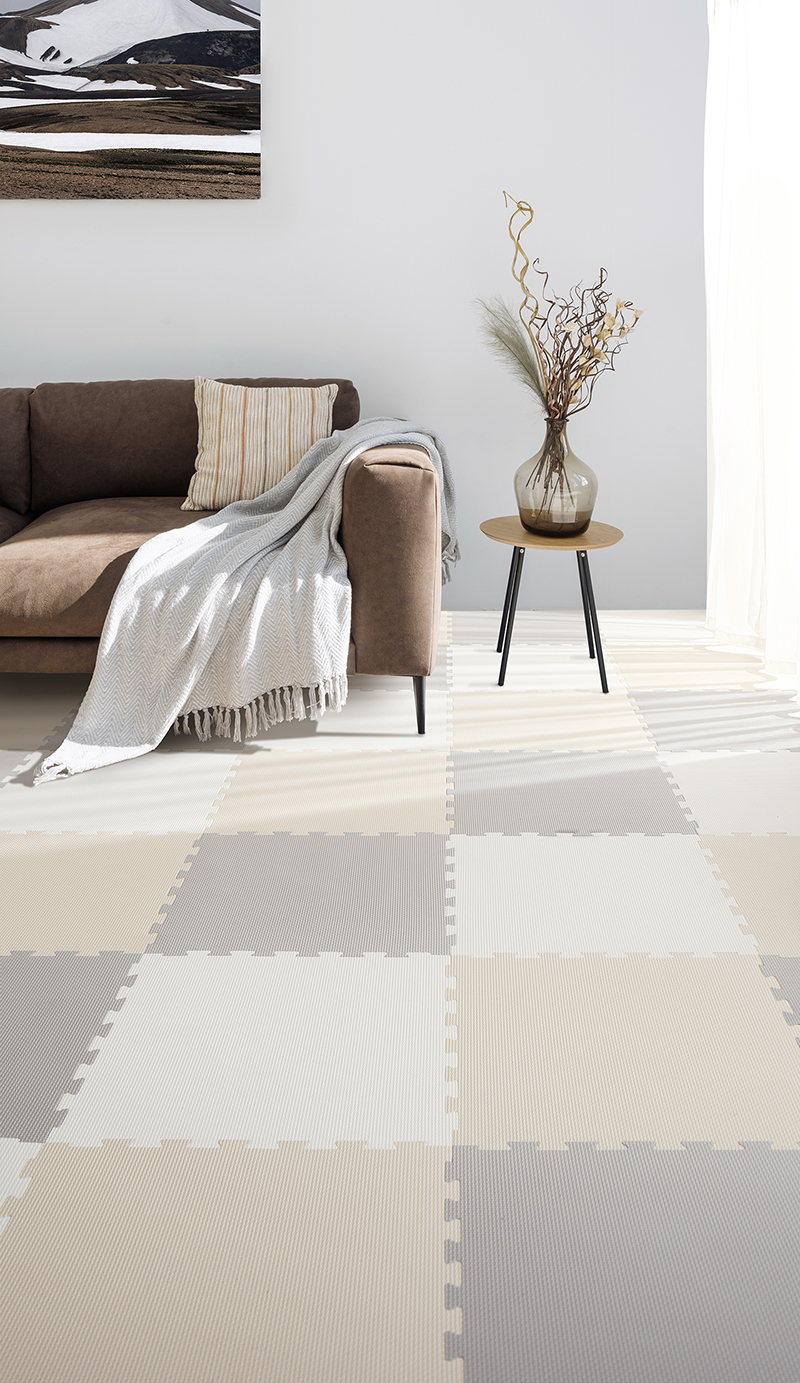 厚みも選べる ジョイントクッションマット いろ・いろフィットシリーズ グレイッシュカラー 尺五 追加画像19