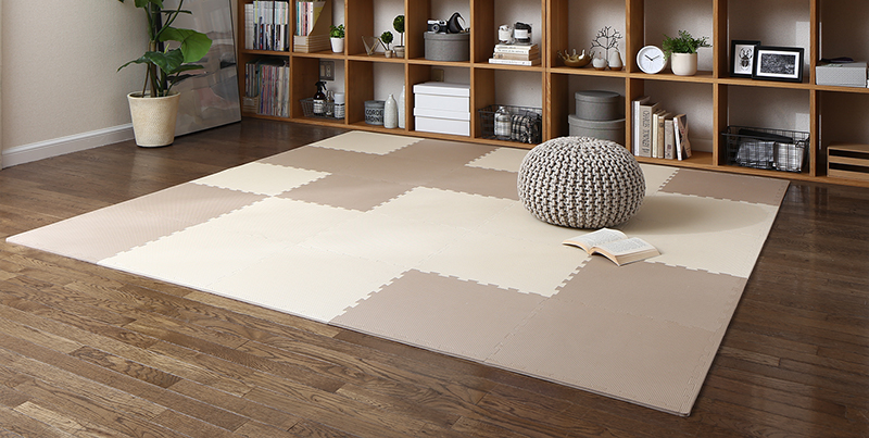 厚みも選べる ジョイントクッションマット いろ・いろフィットシリーズ グレイッシュカラー 尺五 追加画像47