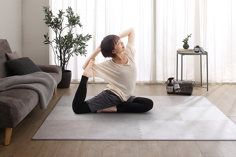 厚みも選べる ジョイントクッションマット いろ・いろフィットシリーズ グレイッシュカラー 尺五 追加画像64