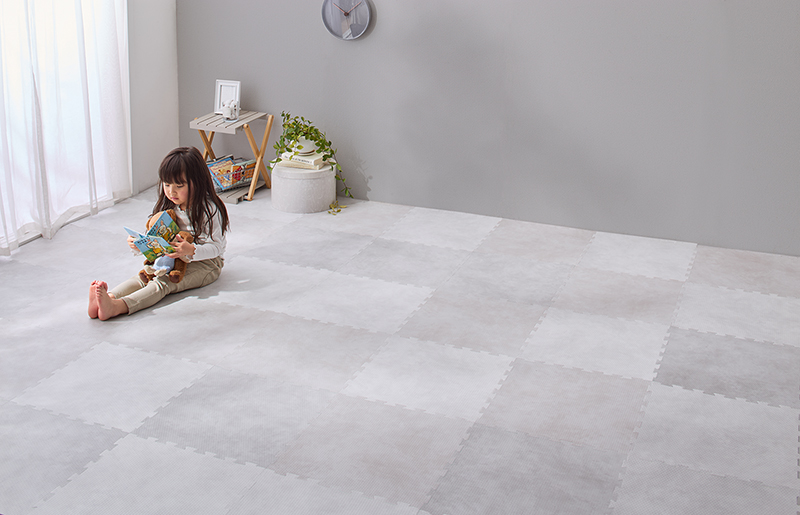 厚みも選べる ジョイントクッションマット いろ・いろフィットシリーズ グレイッシュカラー 尺五 追加画像92