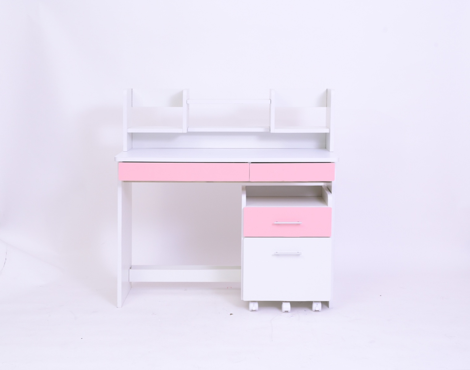 学習机セット 3点セット(デスク＋上棚＋ワゴン) 幅100cm - 家具専門店